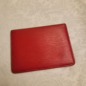 Louis Vuitton Epi Business Card holder❤️